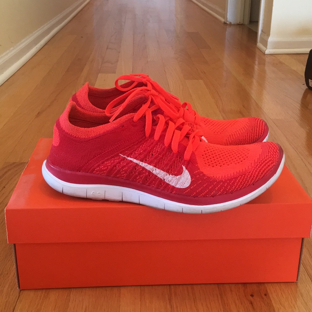 Nike Free 4.0 Flyknit Size 8 Mens